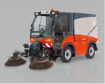 Kommunale Kehrmaschine